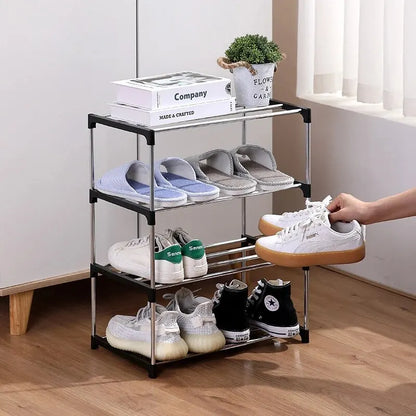 3/4-Layer Multi-Layer Shoe Rack – Space-Saving Storage Organizer for Home