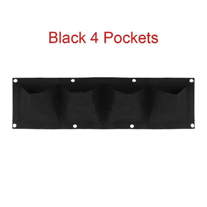 Wall Hanging Planting Bag – Multi-Pocket Vertical Garden Planter for Vegetables, Flowers, and Bonsai