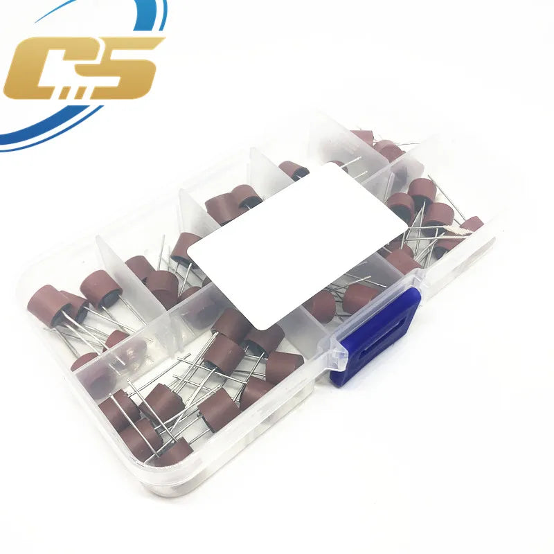 50PCS Glass Fuse Assortment Kit - 382 Cylindrical 1A-10A Amp Fuses for LCD TV, PCB & Power Circuit Repair