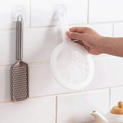 Ultra Fine Mesh Strainer Spoon – 100/200/400 Mesh Washable Nylon Filter Sieve for Soy Milk, Juice, Coffee & Tea Kitchen Colander Tool