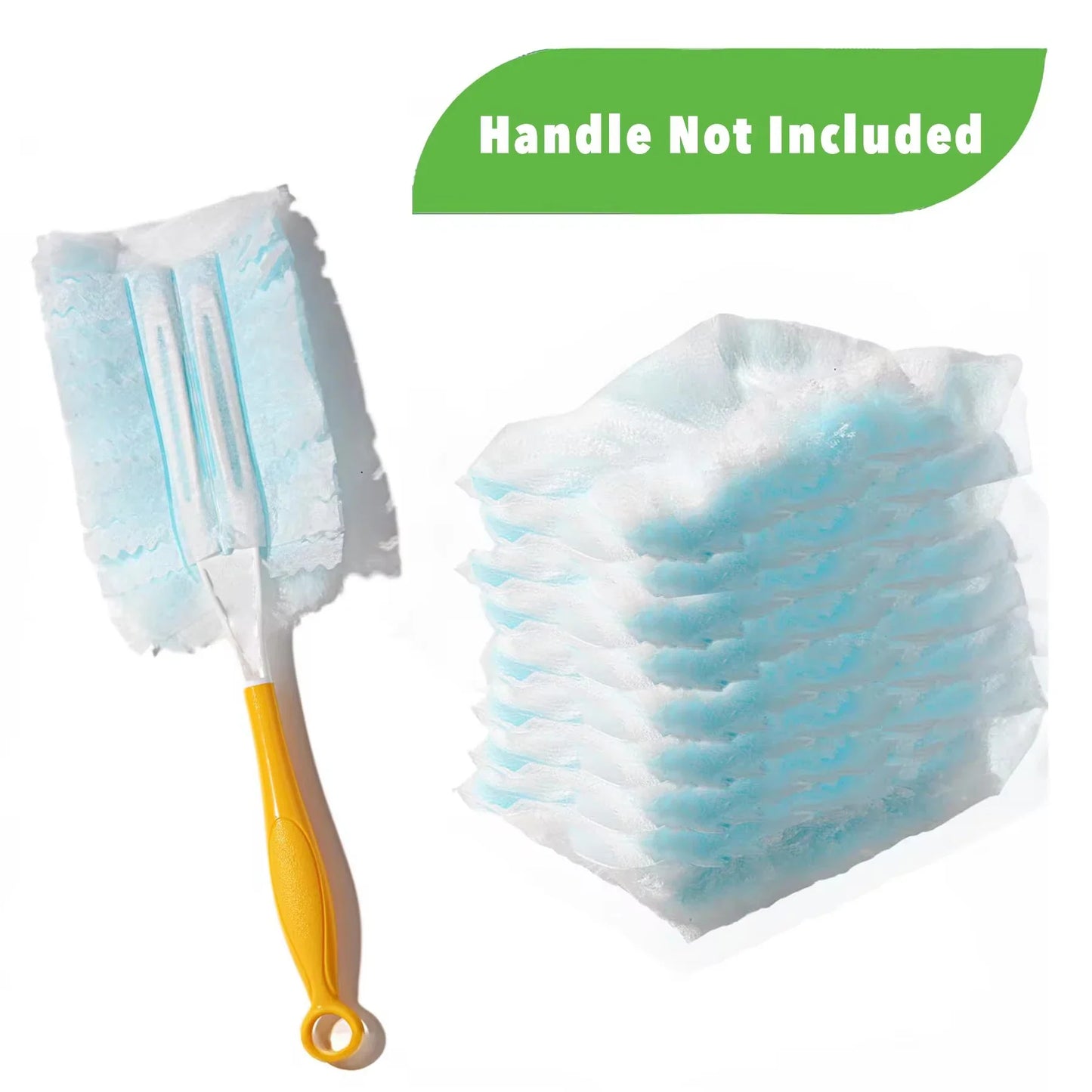 10 Count Disposable Duster Refills - Replacement Dusting Pads Compatible with Swiffer Duster