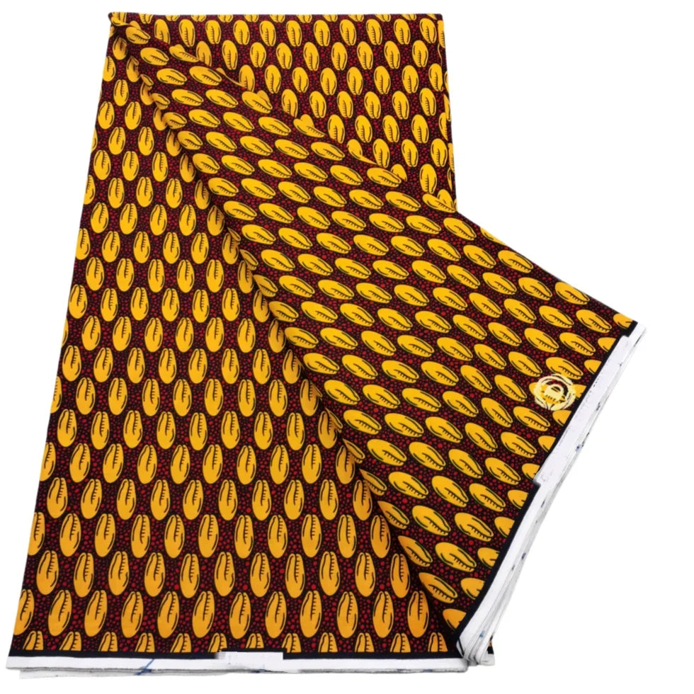 2026 African Real Wax Print Fabric - High Quality Ankara Pagne ABC
