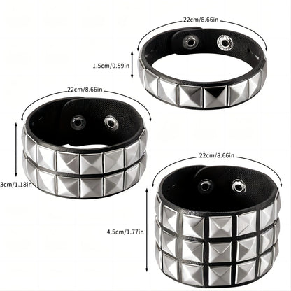 Gothic Punk Multi-Chain Bracelet – Retro Street Dance Jewelry for Halloween, Cosplay, Christmas & Birthday Gifts