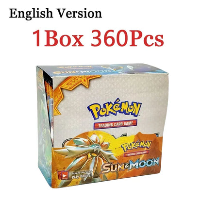 360PCS Pokémon Trading Card Game Booster Set – Prismatic Evolutions Scarlet & Violet English Battle Cards Collection Gift Pack