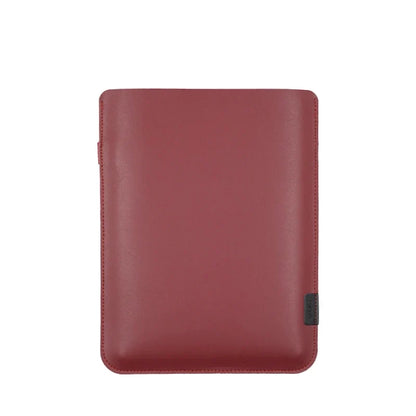 Ultra-Thin PU Leather Tablet Sleeve - Side Access Pen Slot Bag for iPad Mini, Air & Pro 8.3/10.9/11/12.9/13 Inch