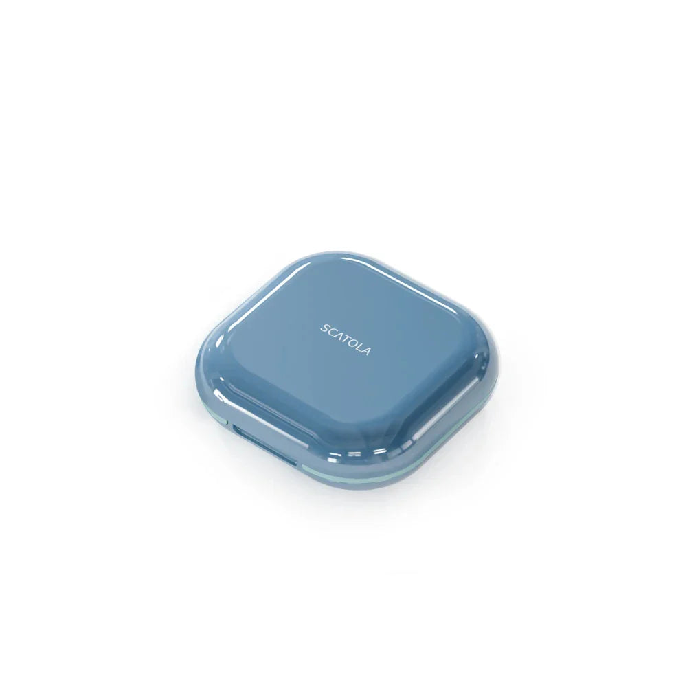 Mini Travel Pill Box — Lightweight 4 Compartment Pocket Medicine Organizer
