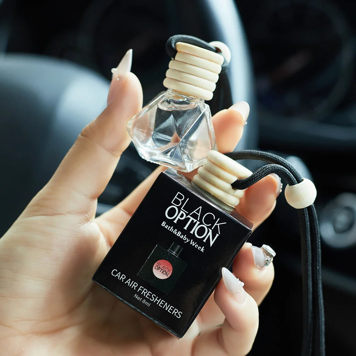 Car Perfume Air Freshener – Long-Lasting Fragrance for Car Interior Accessories, Keeps Cabin Fresh & Pleasant Aroma