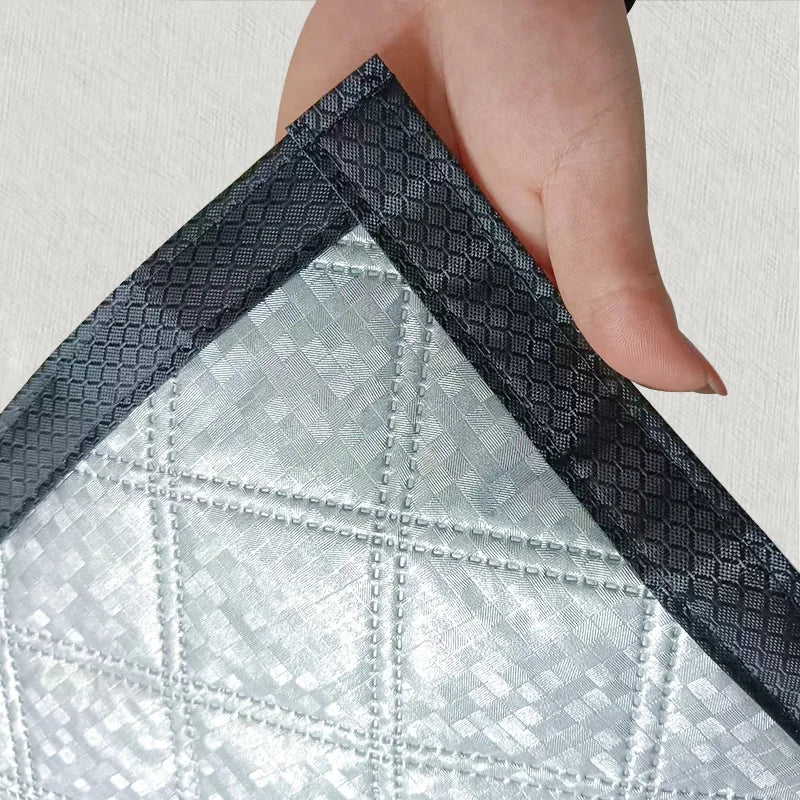 Side Zipper Cotton Curtain – Double-Layer Thickened, Windproof & Thermal Insulated Household Curtain, Customizable