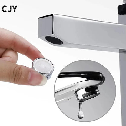 Water Saving Faucet Aerator - Replaceable Tap Nozzle Filter for Kitchen & Bathroom Faucets