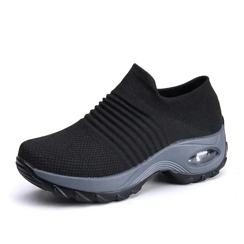 Women’s Orthopedic Sneakers – Versatile Platform Casual Tennis Shoes, Non-Slip & Wear-Resistant