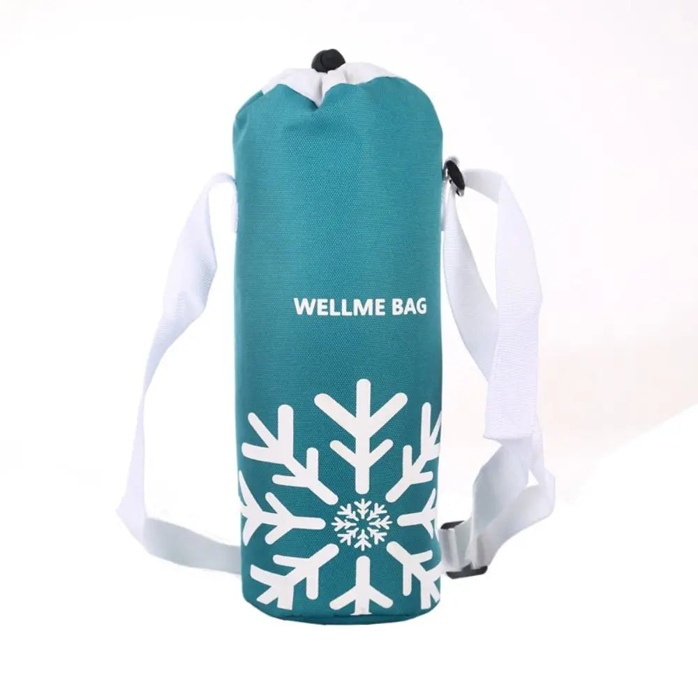 Waterproof Insulated Bottle Cover Bag - Collapsible Thermal Cooler Sleeve for Outdoor Sports & Travel