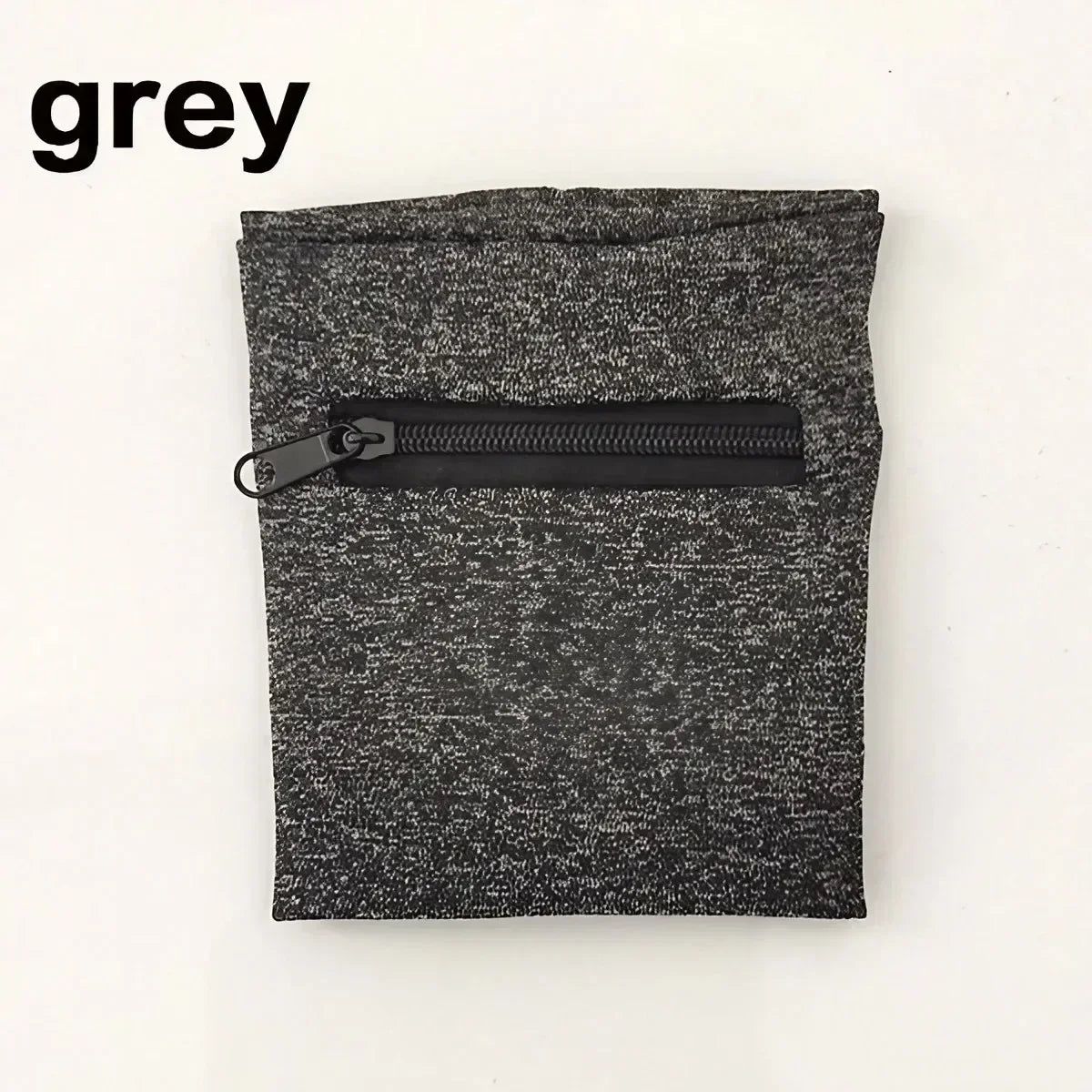 Lightweight Zipper Wrist Pouch - Secure Travel & Workout Storage Bag for Phone, Cash, Cards and Keys