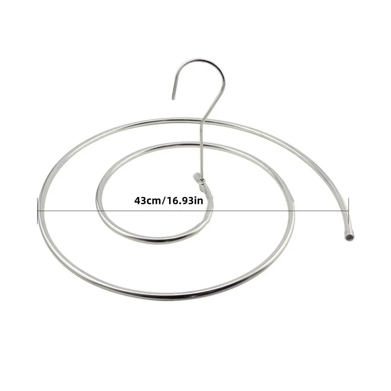 Quilt Drying Rack - Large Round Rotating Spiral Hanging Rack for Bed Sheets, Blankets & Quilt Covers