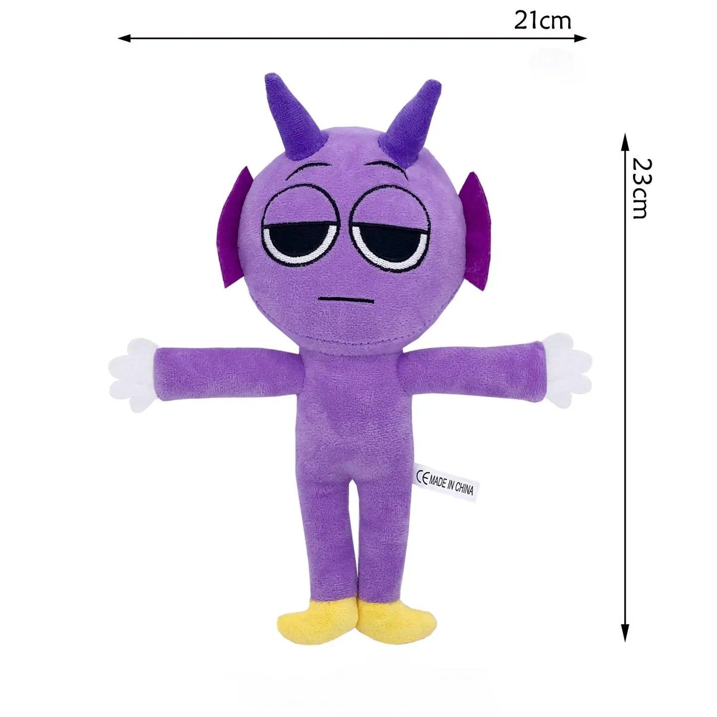 Sprunki Plush Toys – Humanoid Sprunki Soft Cartoon Pillow, Stuffed Game Doll for Kids’ Birthday Gift