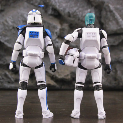 Star Wars 6" Action Figures – 501st Legion ARC & ARF Troopers, Rex, Jesse, Bane, Denal, Tup, Dogma Clone Toy