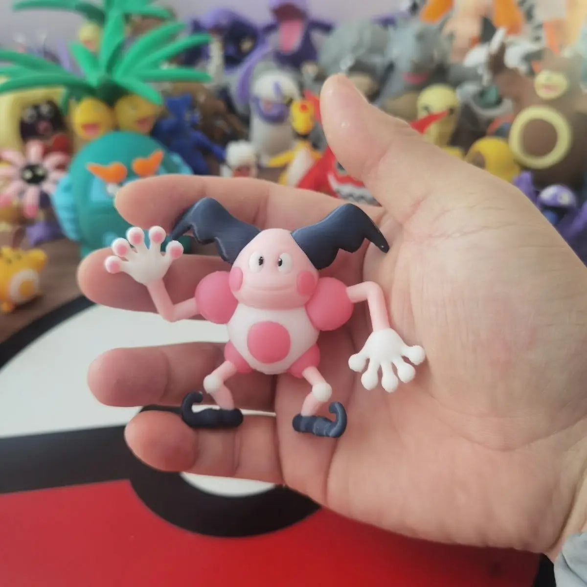 Pokemon 1:20 Scale Character Figures - DIY 3D Printed Kawaii Cartoon Models Kids Christmas Gift Toys