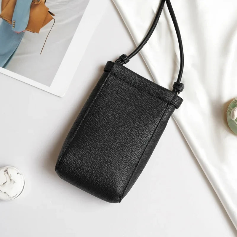 Women's PU Leather Shoulder Bag - Large Capacity Crossbody Handbag with Phone Pocket