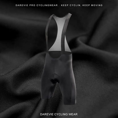 DAREVIE Men's Cycling Bib Shorts - Seamless 2.0 Pro Padded Shorts For Long Distance 500KM Rides