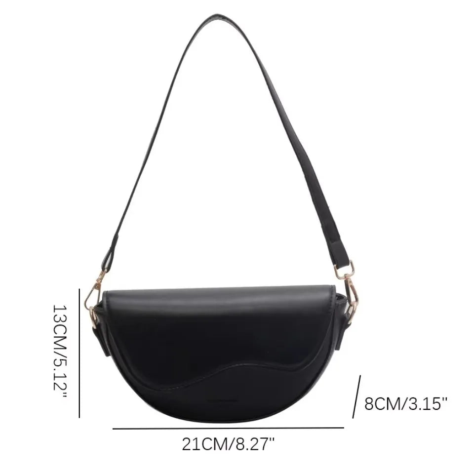 Luxury Women’s Leather Handbag – Large Capacity Shoulder & Crossbody Designer Bag