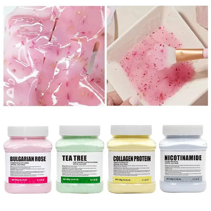 Professional Rose Jelly Face Mask – Hydrating, Nourishing Hydro Jelly Powder Gel Peel-Off Skincare