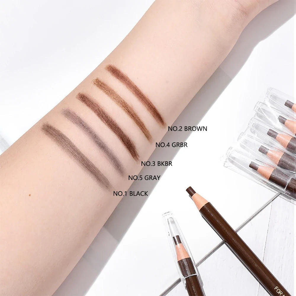 Tear-Off Pull Line Eyebrow Pencil – No Sharpening, Natural Color, Sweat & Smudge Proof Eyebrow Pencil
