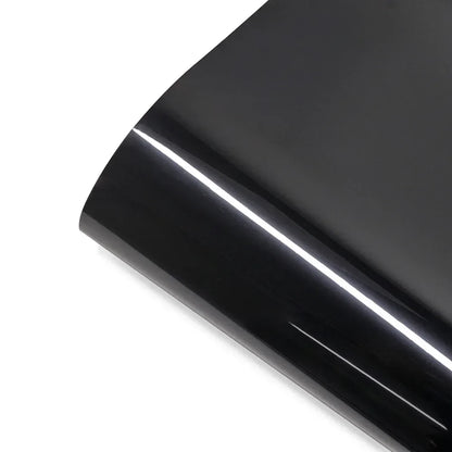 Ultra Gloss Piano Black Vinyl Wrap - PET Self-Adhesive Bubble-Free Car Wrap Film
