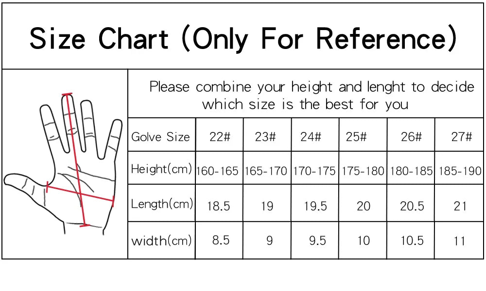 Men’s Golf Gloves – Cabretta Leather Left/Right Hand with Anti-Slip Grip, Soft & Breathable Design