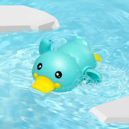 Baby Bath Toys Clockwork Swimming Animals – Cute Kids Bath & Shower Water Play Toys for Bathtub Fun and Learning