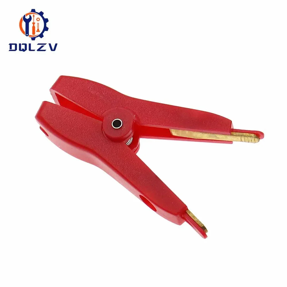 Insulated Crocodile Clips - 5A Copper Alligator Clamps for Cable & Battery Testing