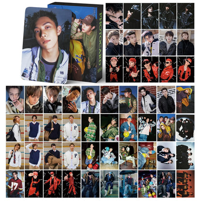 LNGSHOT 4SHOVILLE Jay Park Photo Card Set - 55 K-Pop LOMO Cards & Stickers Fan Collection Gift
