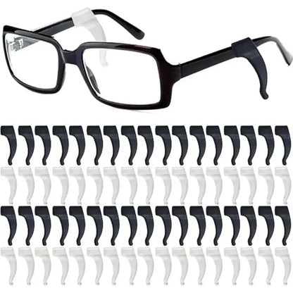 2/40PCS Silicone Ear Hooks for Glasses | Anti-Slip Eyewear Grip, Temple Sleeve & Sunglasses Holder Accessories