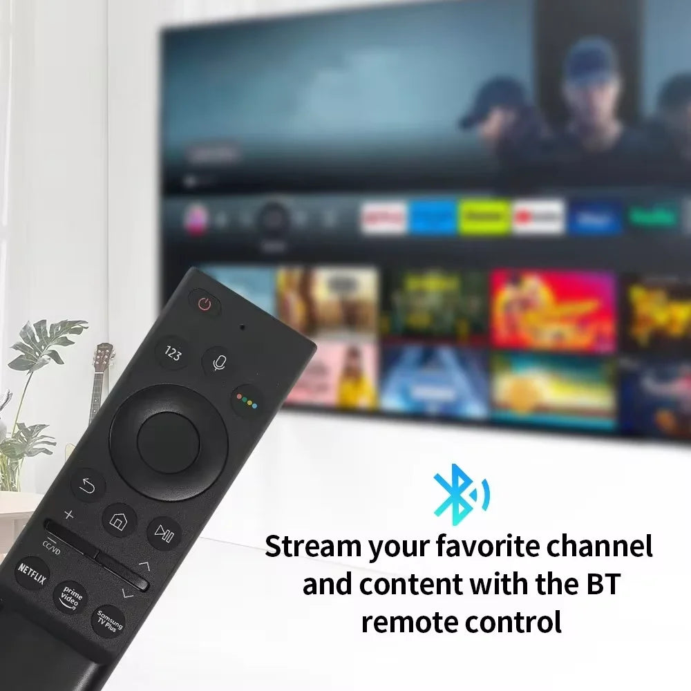 BN59-01363A Voice Remote Control — Compatible with Samsung Smart TV NEO QLED/QLED Series, QN43LS03AAFXZA & QN55LS03AAFXZA
