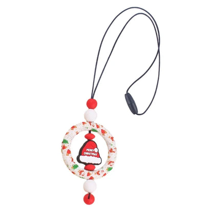 BPA-Free Silicone Baby Teether – Cartoon Sensory Chew Pendant Necklace for Newborns, Autism & ADHD Teething Care
