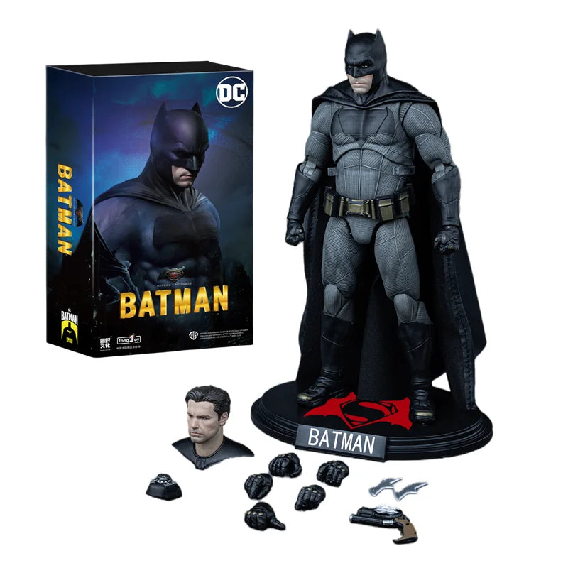 DC Originals Justice League Action Figures - Superman, Batman, Wonder Woman, Aquaman & Mera Collectible Models
