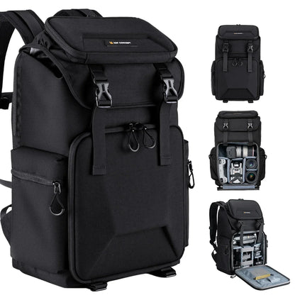 K&F CONCEPT 25L Camera Backpack – DSLR/SLR & Mirrorless Camera Bag with 15.6” Laptop Compartment for Canon, Nikon & Sony Cameras