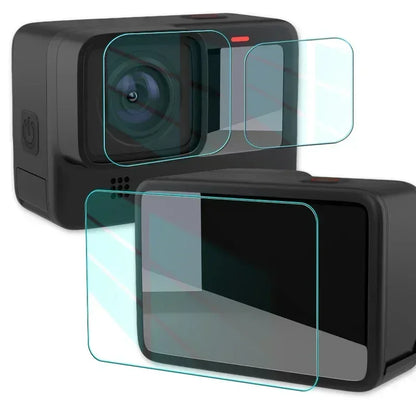 LCD Screen Protector for GoPro Hero 9–13 – HD Clear Tempered Glass Lens Film, Camera Accessories