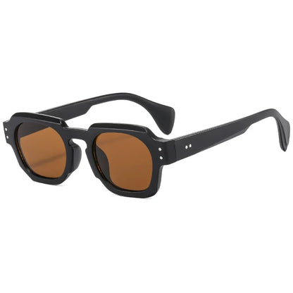 6PCS Square Anti Blue Light Glasses - Fashion Luxury Eyewear for Women Men Outdoor Driving and Daily Wear