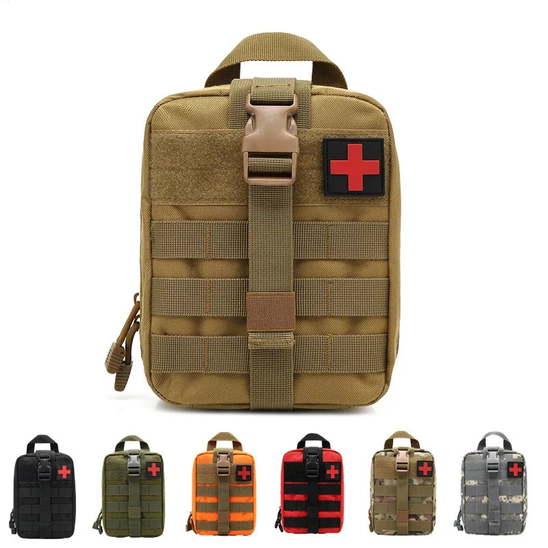 MOLLE IFAK Waist Pouch - Hunting EDC Survival Medical Bag for Outdoor Camping Hiking and Emergency Gear