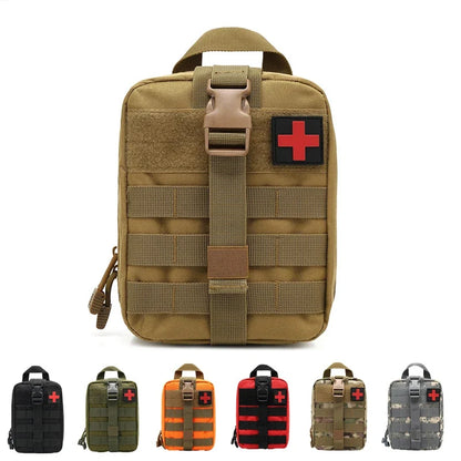 MOLLE IFAK Waist Pouch - Hunting EDC Survival Medical Bag for Outdoor Camping Hiking and Emergency Gear