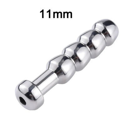 28-Piece Stainless Steel Urethral Sound Set – Hollow Urethra Dilator & Male Stimulation Chastity Toy