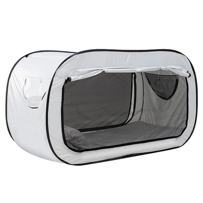 Folding Privacy Bed Tent – Fully Enclosed Outdoor Camping Bed Tent for Kids & Adults with Shading