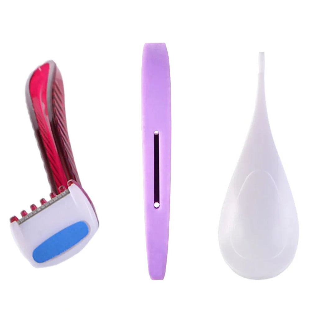 Bikini Shaving Stencil for Women — Female Pubic Hair Razor for Precise Grooming