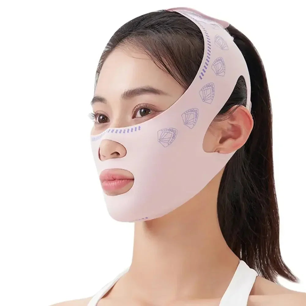 V-Line Face Slimming Mask - Chin & Cheek Lifting Strap for V-Shaped Contouring