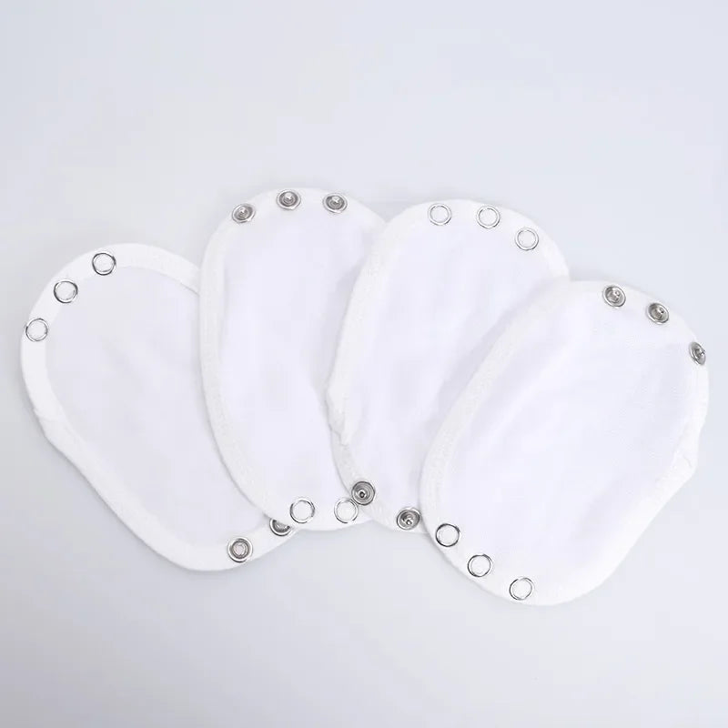 4pcs Baby Romper Set – Soft Jumpsuit Bodysuits with Lengthening Extender for Newborns