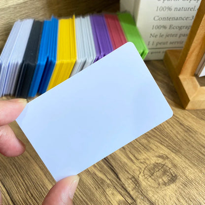 5PCS 13.56MHz NTAG215 NFC Cards – Colorful Blank PVC Smart Tap Business & Social Media Cards