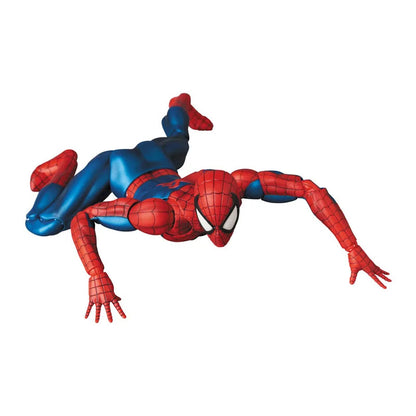 Disney Mafex 075 Spiderman Action Figure – 16cm High-Quality Spider-Man Model with Accessories, Collectible Toy Gift