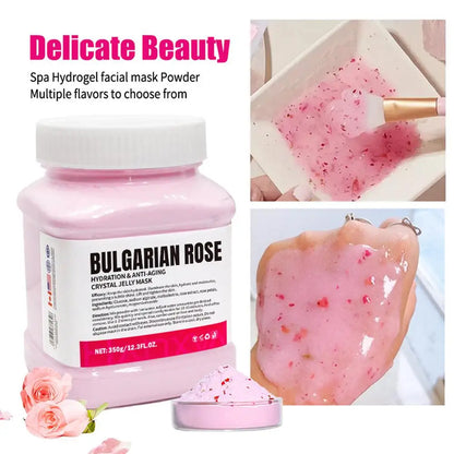 Rose Jelly Face Mask — Professional Hydrating & Nourishing Peel-Off Skincare