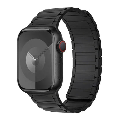 Magnetic Silicone Sports Band for Apple Watch — Fits Ultra 2 (49mm) & Series 9/8/7/6/5/4/SE/3 (38–45mm)