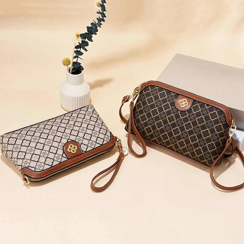 High-Quality PU Leather Women’s Shoulder Bag – Small Luxury Crossbody Messenger Handbag & Phone Satchel