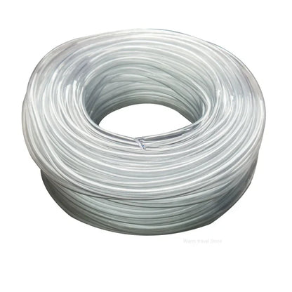 Transparent PVC Hose Pipe - 4mm-12mm Food Grade Flexible Tubing for Aquarium, Pump, Water & Liquid Transfer Applications
